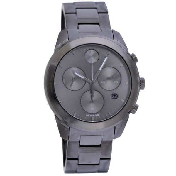 Movado Men's 42mm BOLD Quartz Monochromatic Bracelet Watch