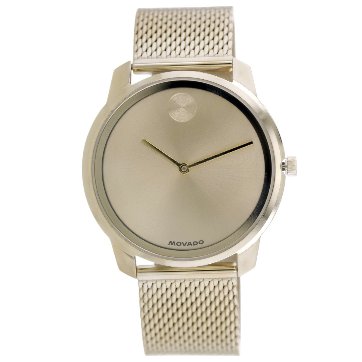 Movado Men's 45mm Bold Quartz Goldtone Mesh Watch - 3601337