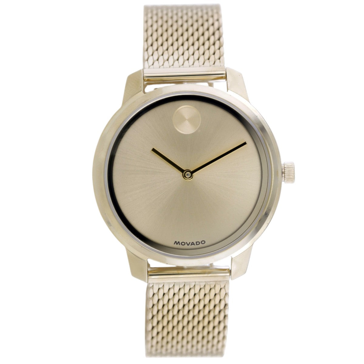 Movado Women's 34mm BOLD Quartz Goldtone Mesh Watch - 3601341