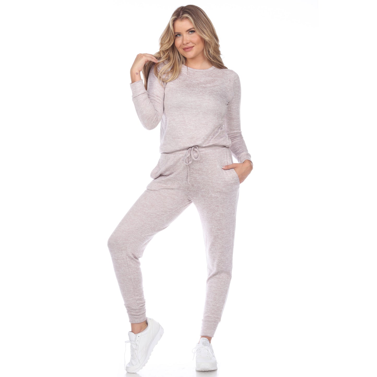 White Mark Women's 2-Piece Lounge Set