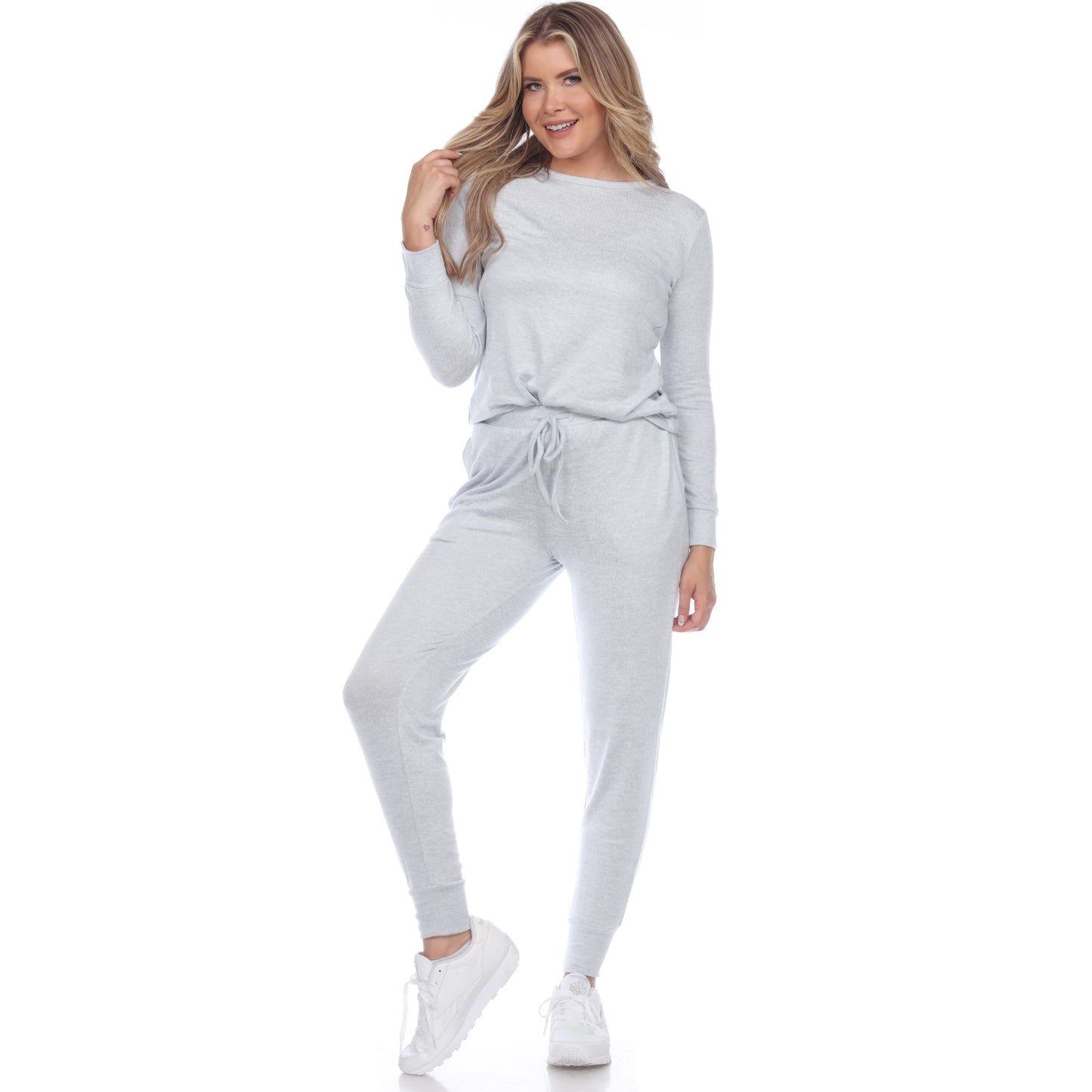White Mark Women's 2-Piece Lounge Set