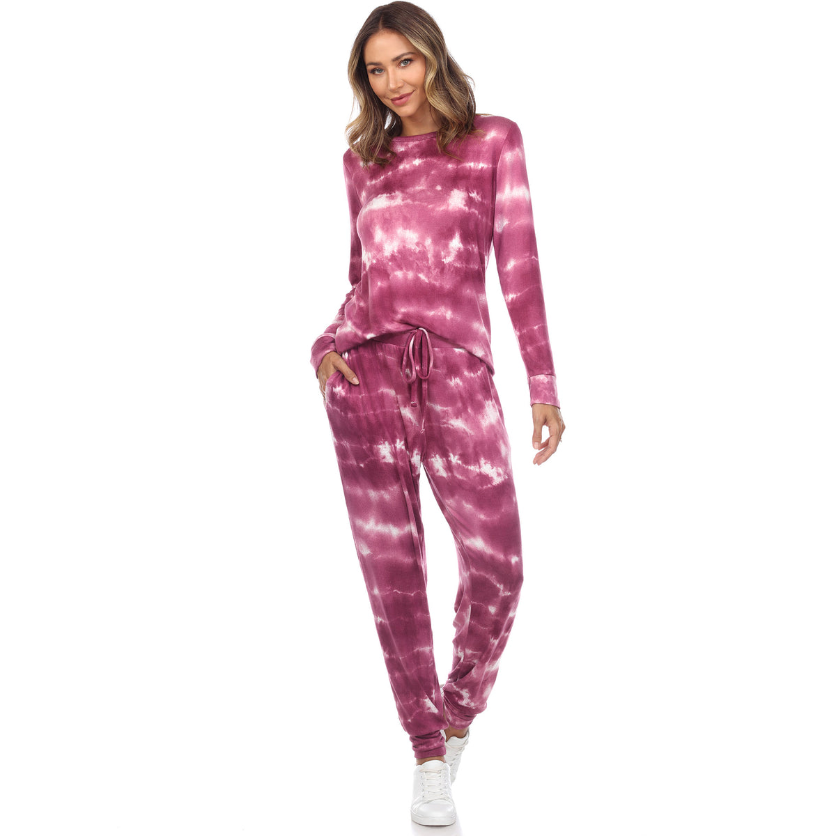 White Mark Women's 2-Piece Lounge Set
