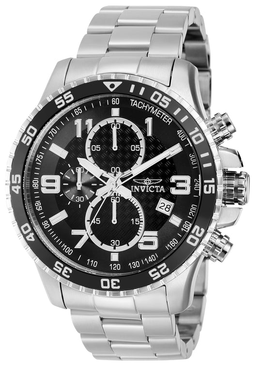 Invicta Men's 45mm Specialty Quartz Chronograph Textured Dial Bracelet Watch