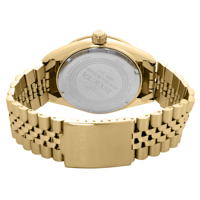 Invicta Men's 43mm Specialty Quartz Diamond-Cut Bezel Bracelet Watch