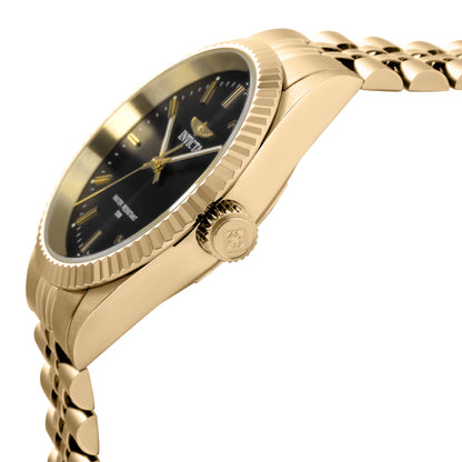 Invicta Men's 43mm Specialty Quartz Diamond-Cut Bezel Bracelet Watch