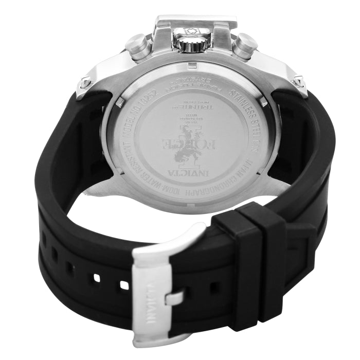 Invicta Men's 51mm I-Force Quartz Chronograph Carbon Fiber Dial Silicone Strap Watch