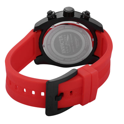 Invicta Men's 50mm Pro Diver Quartz Chronograph Color Silicone Strap Watch