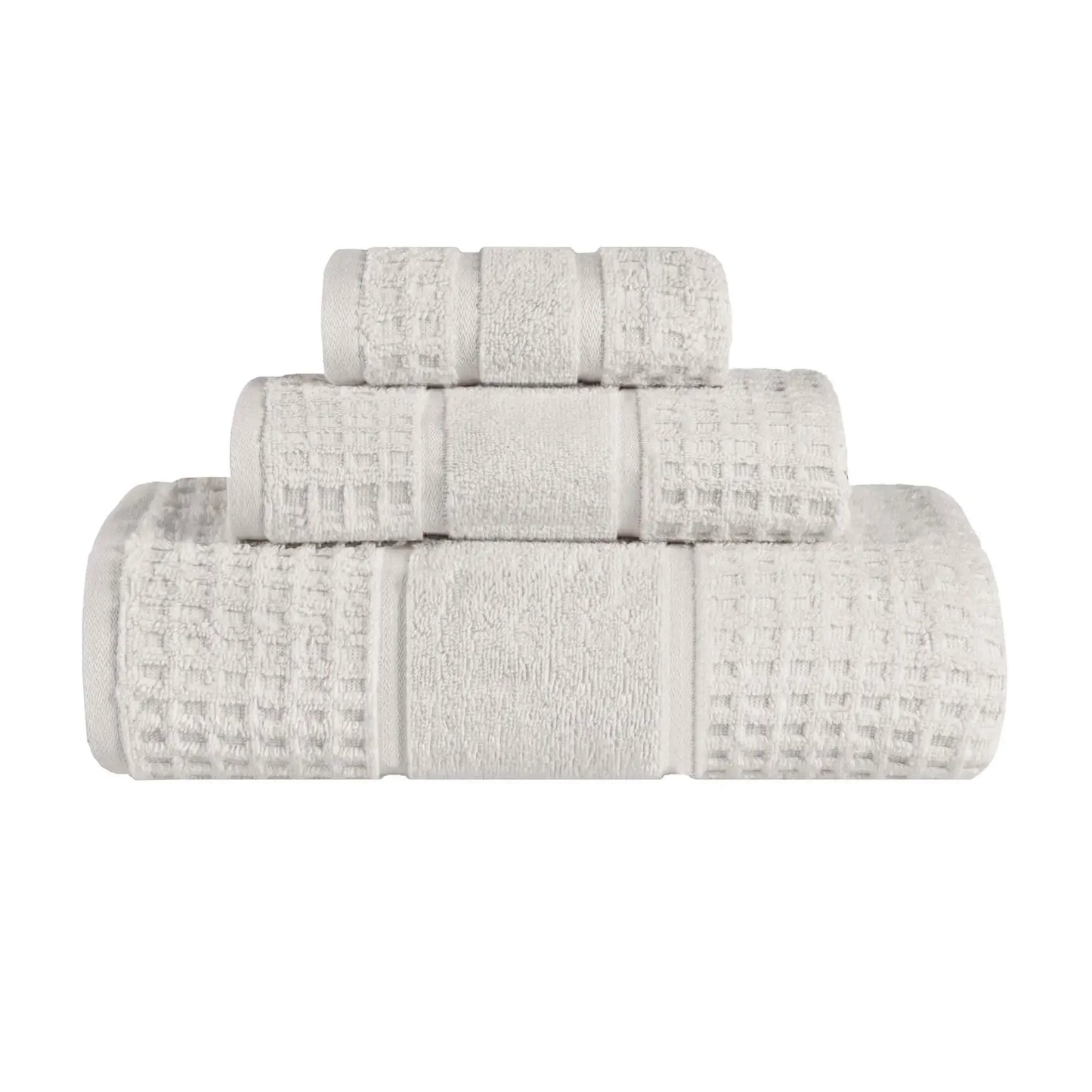 Superior "Napa" Zero Twist 100% Cotton 3-Piece Towel Set