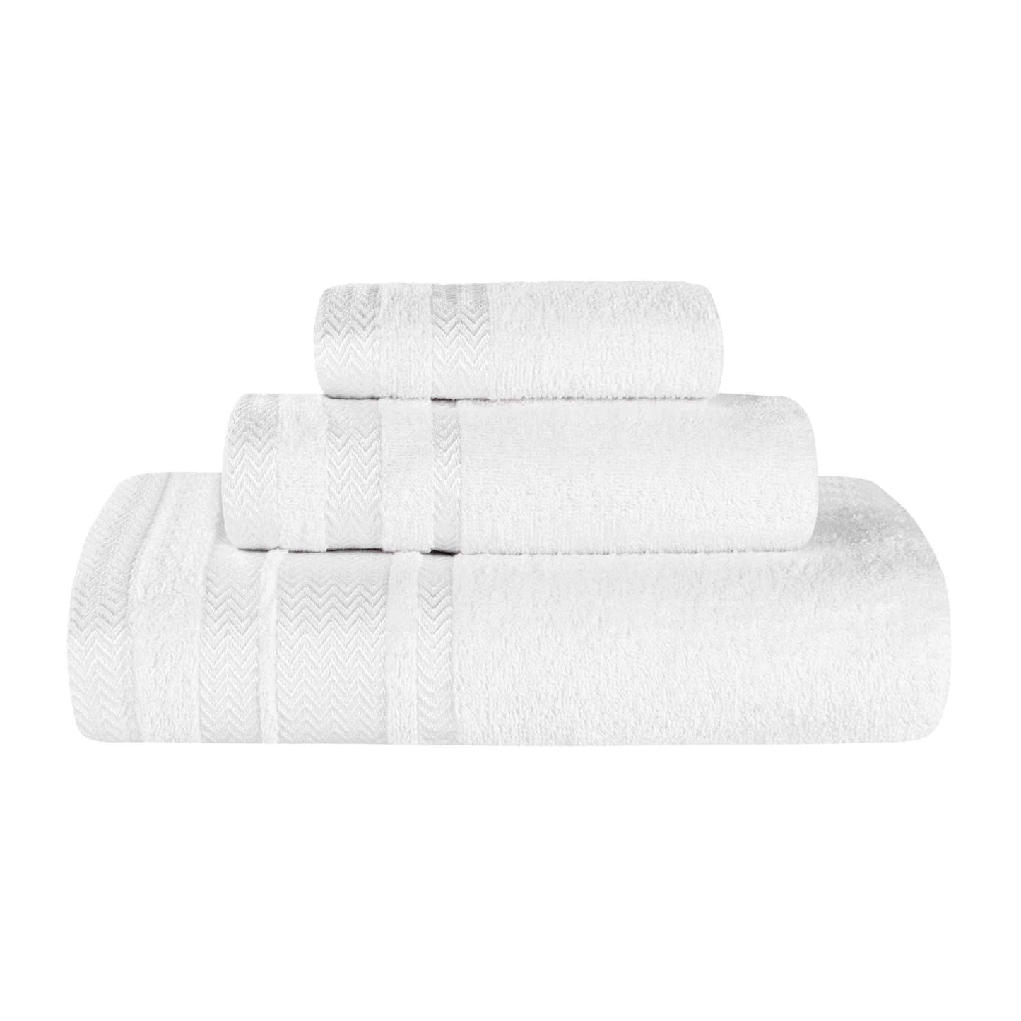 Superior "Napa" Zero Twist 100% Cotton 3-Piece Towel Set