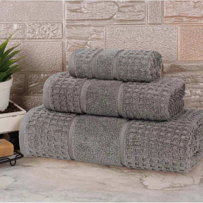 Superior "Napa" Zero Twist 100% Cotton 3-Piece Towel Set