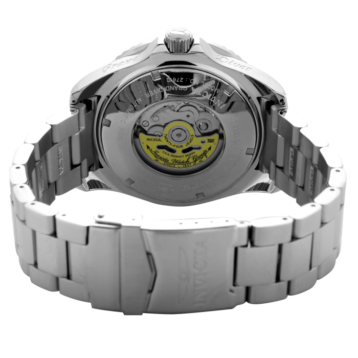 Invicta Men's 47mm Pro Diver Automatic Date Coin Edge Bezel Bracelet Watch