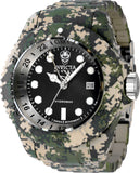 Invicta Men's 52mm Reserve Quartz Green Camouflage Bracelet Watch