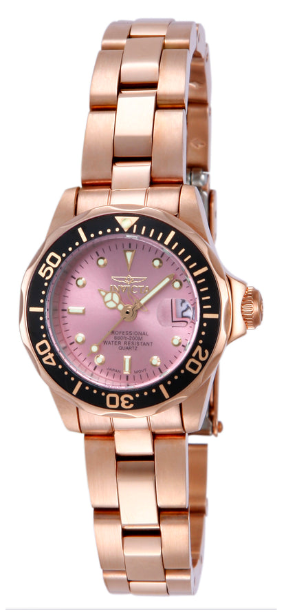 Invicta Women's 24mm Pro Diver Quartz Date Bracelet Watch