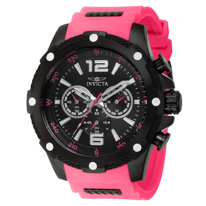 Invicta Men's 50mm I-Force Quartz Chronograph Silicone Strap Watch