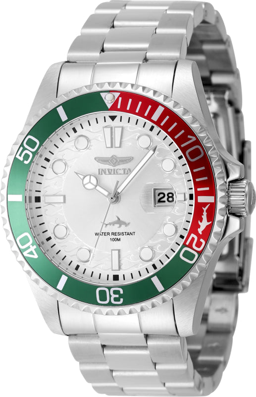 Invicta Men's 43mm Pro Diver Quartz Dual-Color Bezel Bracelet Watch