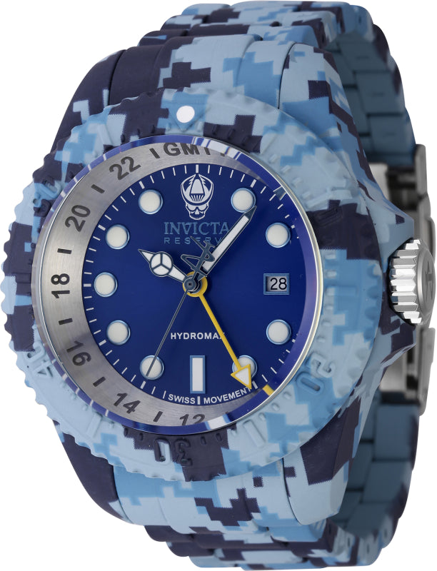 Invicta Men's 52mm Reserve Hydromax Swiss Quartz Aqua-Plated Bracelet Watch