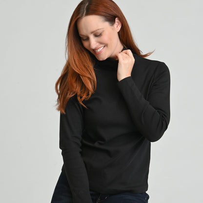 Christopher & Banks Long Sleeve Turtleneck Perfect Tee