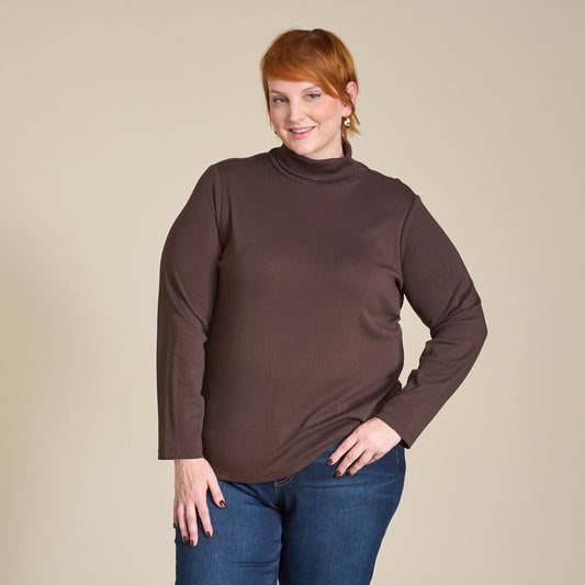 Christopher & Banks Long Sleeve Turtleneck Perfect Tee