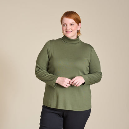 Christopher & Banks Long Sleeve Turtleneck Perfect Tee