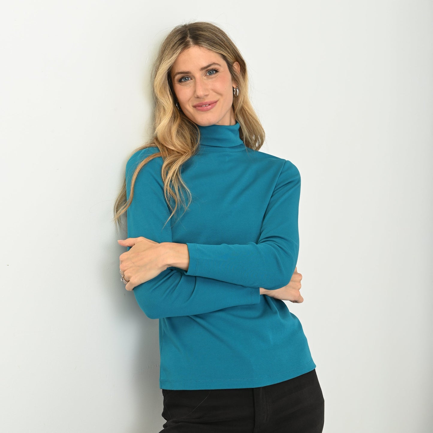 Christopher & Banks Long Sleeve Turtleneck Perfect Tee