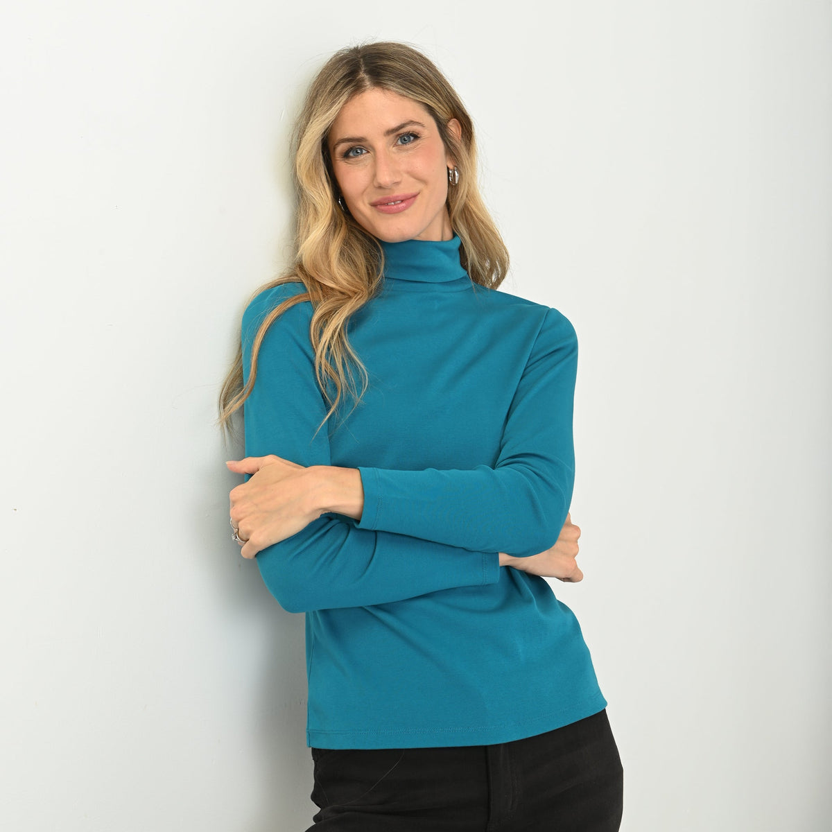 Christopher & Banks Long Sleeve Turtleneck Perfect Tee