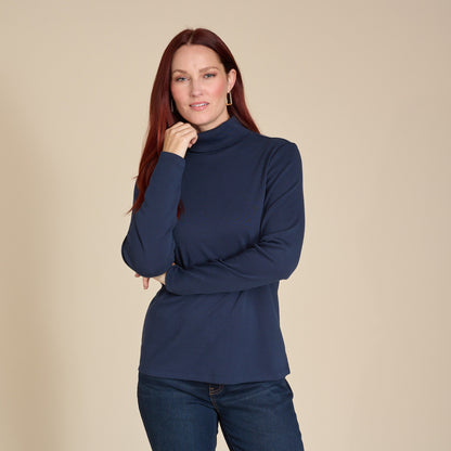 Christopher & Banks Long Sleeve Turtleneck Perfect Tee
