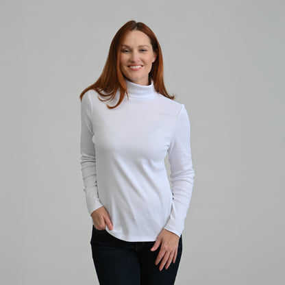 Christopher & Banks Long Sleeve Turtleneck Perfect Tee