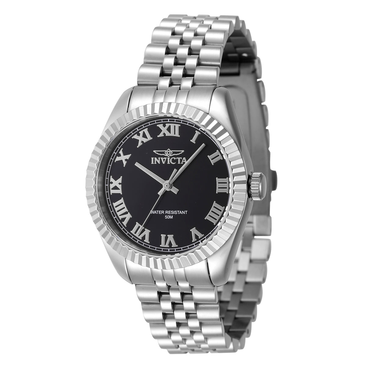 Invicta Women's 36mm Specialty Quartz Fluted Bezel Jubilee Bracelet Watch