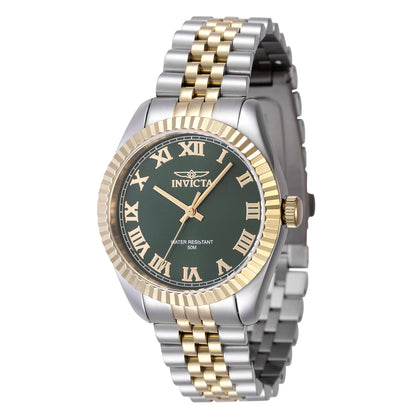 Invicta Women's 36mm Specialty Quartz Fluted Bezel Jubilee Bracelet Watch