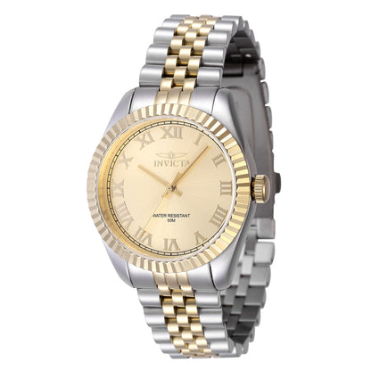 Invicta Women's 36mm Specialty Quartz Fluted Bezel Jubilee Bracelet Watch