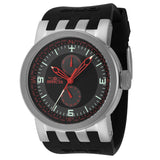 Invicta Men's 46mm DNA Quartz Black Silicone Strap Watch