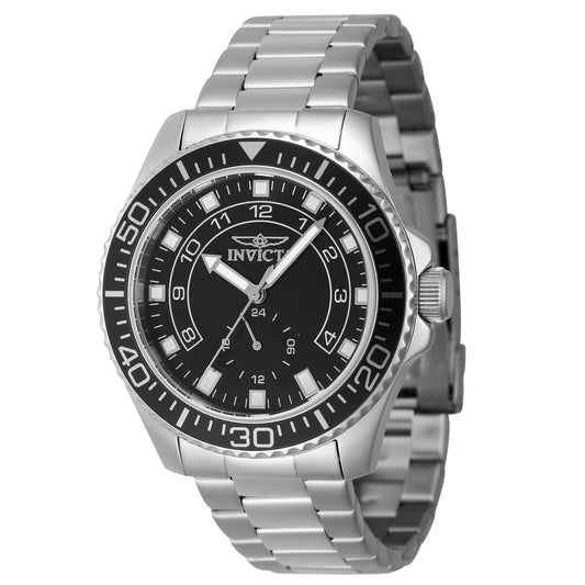 Invicta Men's 44mm Pro Diver Quartz Inner Hour Subdial Bracelet Watch