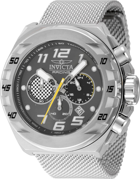 Invicta Men's 48mm Invicta Racing Quartz Chronograph Mesh Bracelet Watch