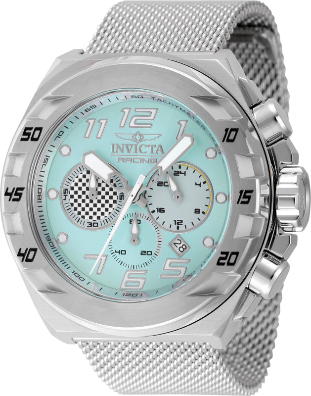 Invicta Men's 48mm Invicta Racing Quartz Chronograph Mesh Bracelet Watch