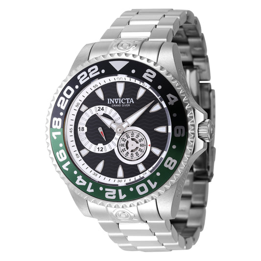 Invicta Men's 47mm Pro Diver Automatic Wave Dial Bracelet Watch