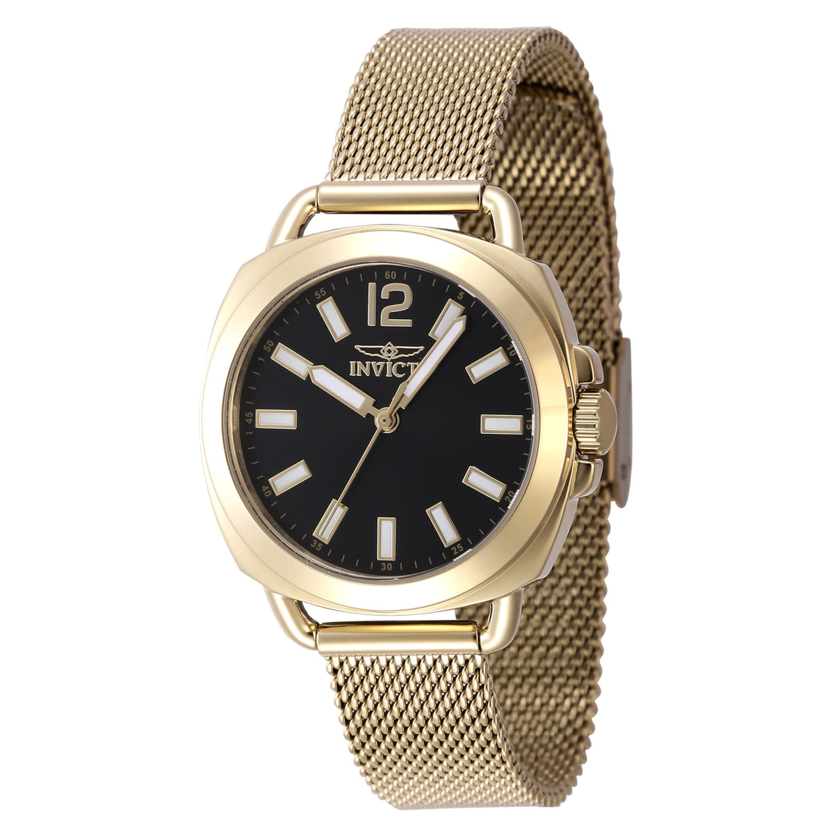 Invicta Women's 32mm Wildflower Quartz Square Mesh Bracelet Watch