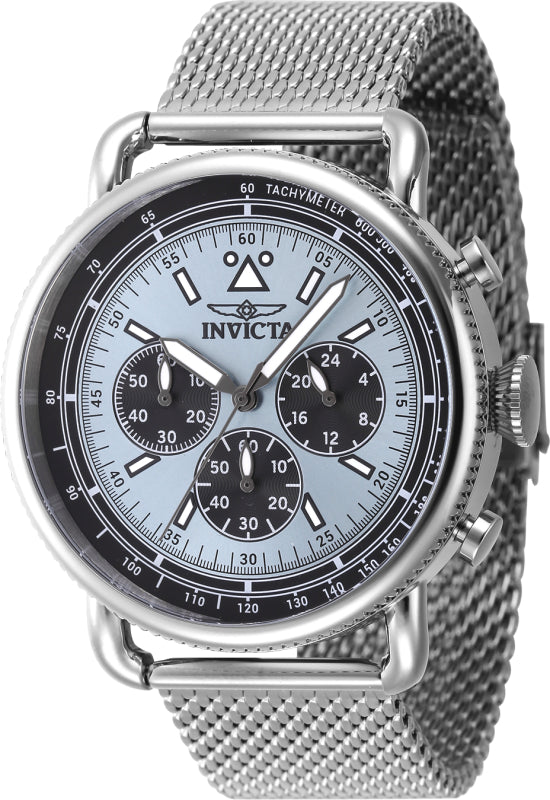 Invicta Men's 44mm Speedway Quartz Chronograph Mesh Bracelet Watch