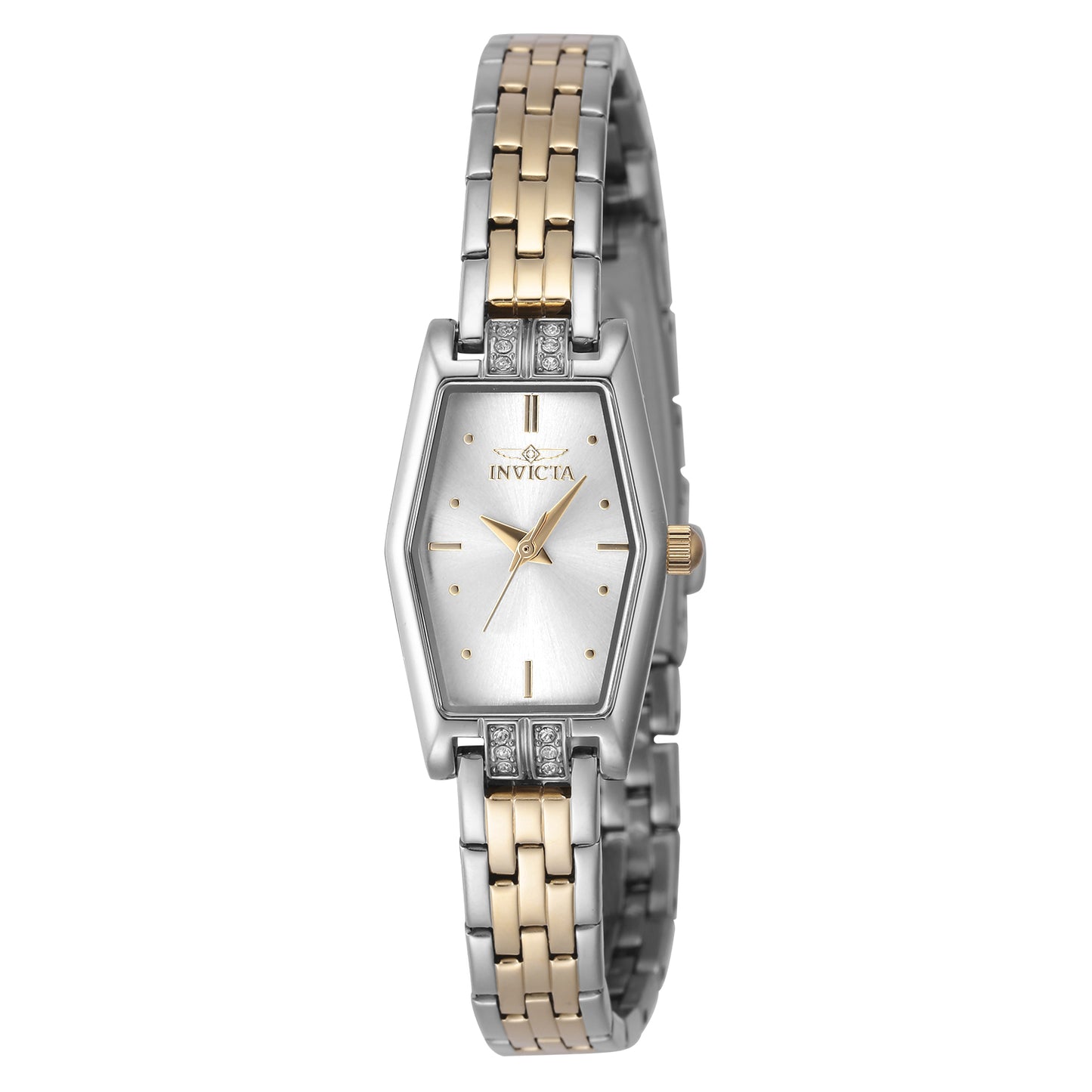 Invicta Women's 20mm Angel Quartz Kite Shaped Crystal Accented Bracelet Watch