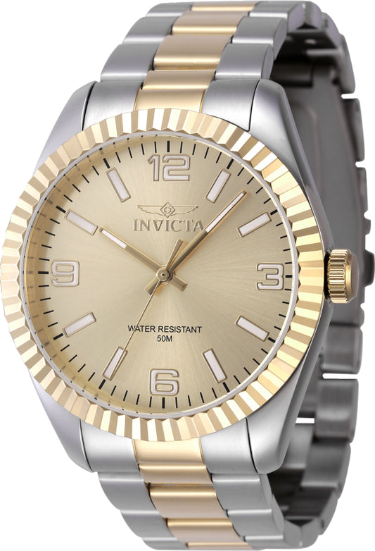Invicta Men's 43mm Specialty Quartz Two-Tone Bracelet Watch