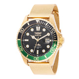 Invicta Men's 43mm Pro Diver Quartz Date Goldtone Mesh Bracelet Watch
