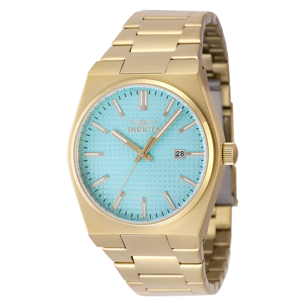 Invicta Men's 40mm Speedway Quartz Date Textured Dial Bracelet Watch