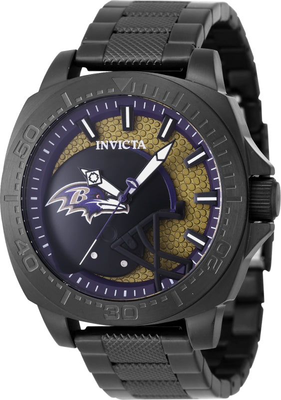 Invicta Men's 46mm NFL Quartz Mesh Bracelet Watch