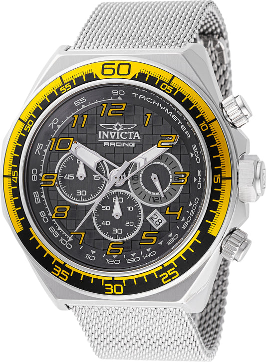 Invicta Men's 50mm Invicta Racing Quartz Chronograph Mesh Bracelet Watch