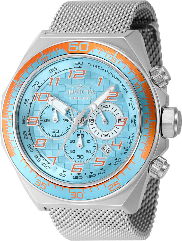 Invicta Men's 50mm Invicta Racing Quartz Chronograph Mesh Bracelet Watch