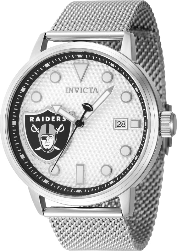 Invicta Men's 44mm NFL Quartz Mesh Bracelet Watch