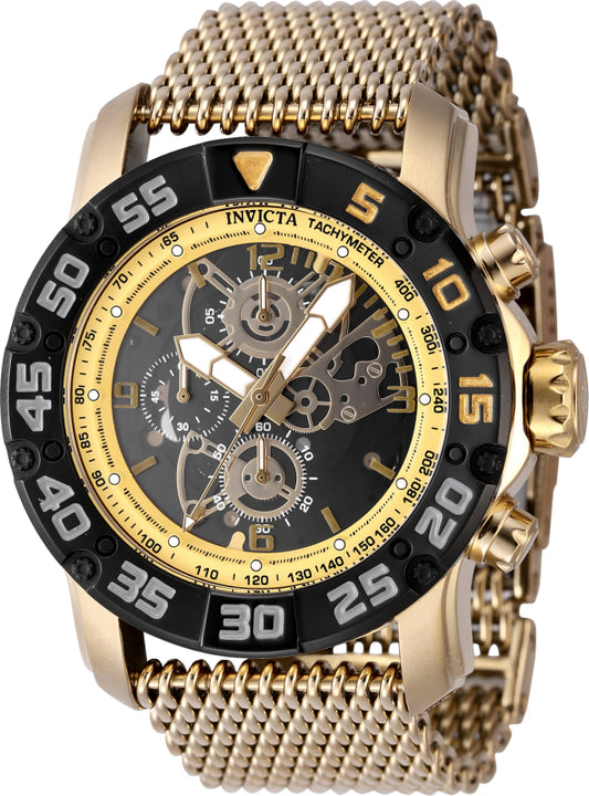 Invicta Men's 48mm JM Correa Quartz Multifunction Mesh Bracelet Watch
