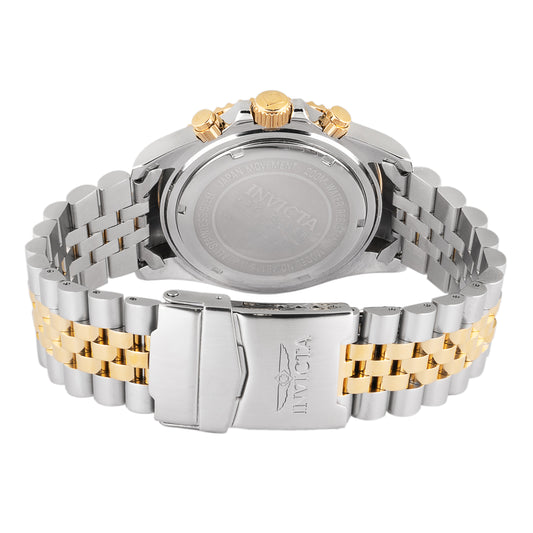 Invicta Men's 43mm Pro Diver Quartz Chronograph Two-Tone Jubilee Bracelet Watch