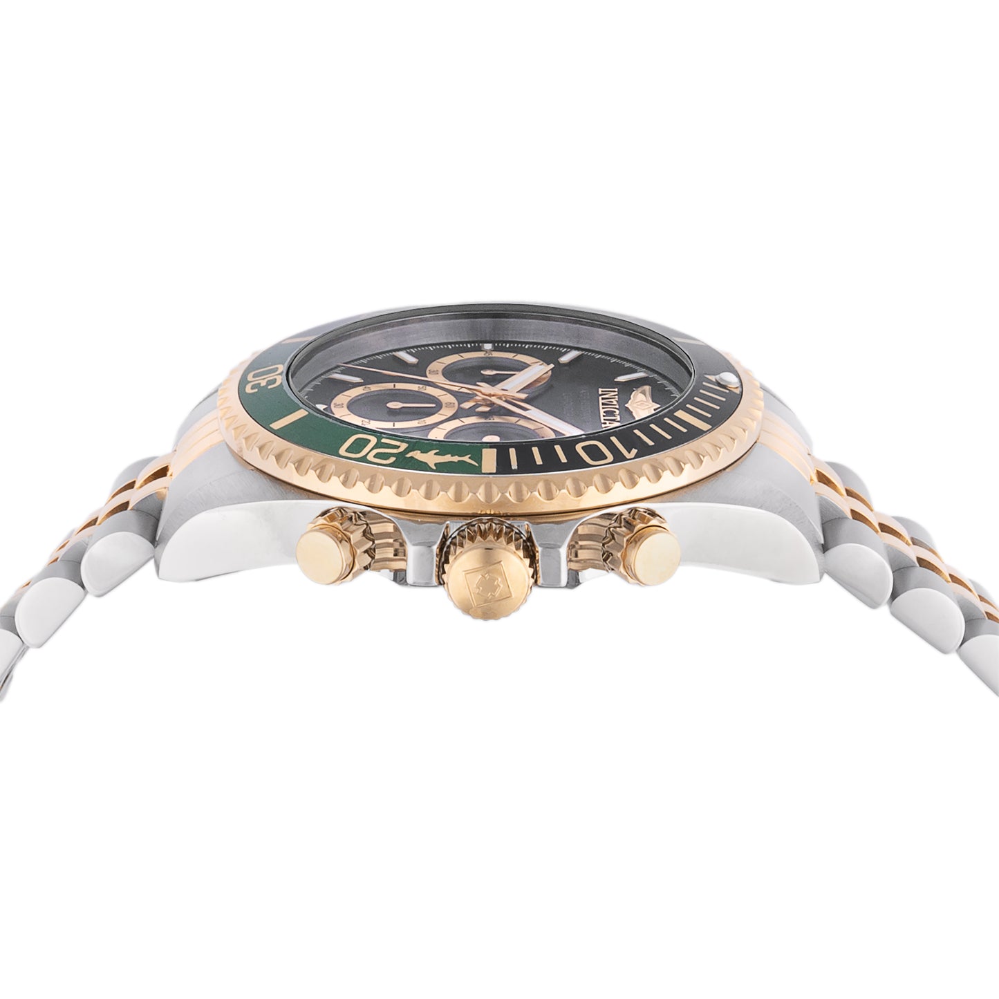 Invicta Men's 43mm Pro Diver Quartz Chronograph Two-Tone Jubilee Bracelet Watch