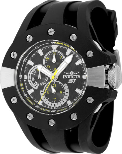 Invicta Men's 49mm S1 Rally Quartz Dial Silicone Strap Watch