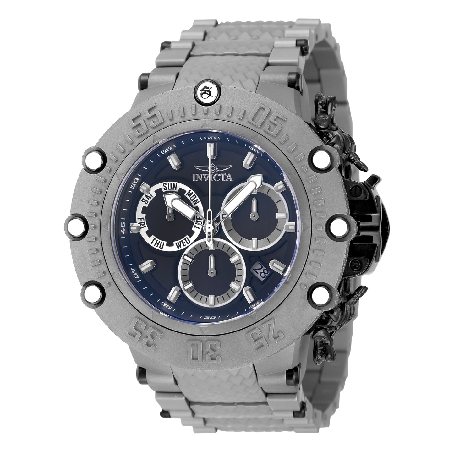 Invicta Men's 52mm Subaqua Quartz Chronograph Titanium Bracelet Watch